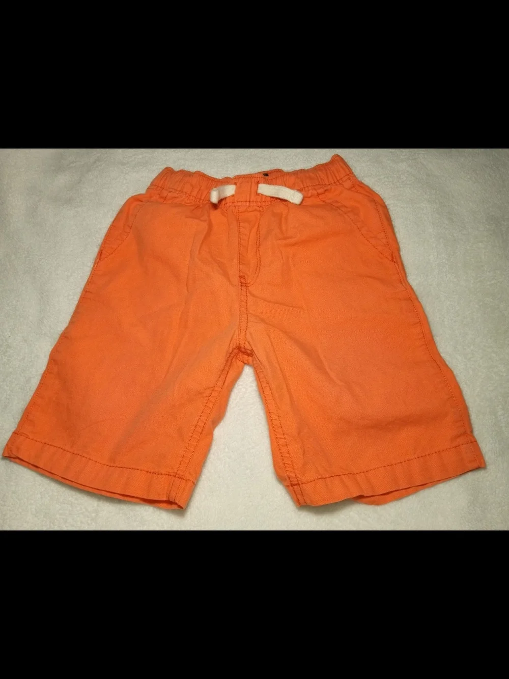 The Childrens Place Boys Sports Graphic Tee & Shorts Set Black Orange